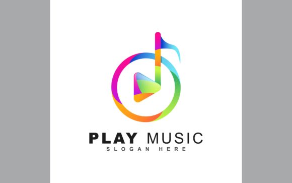 Download Colorful Music Logo Design - Premium Resources