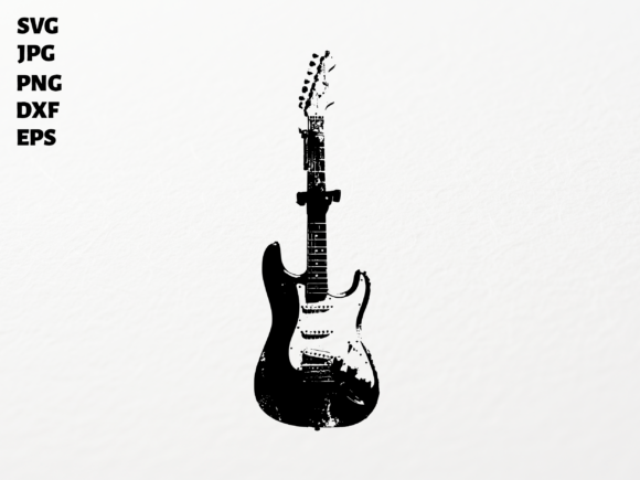 Download Electric Guitar SVG for Cricut - Premium Bundle