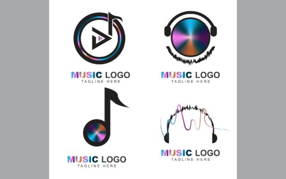 Download Music Logo Pack Design Template - Premium Resources