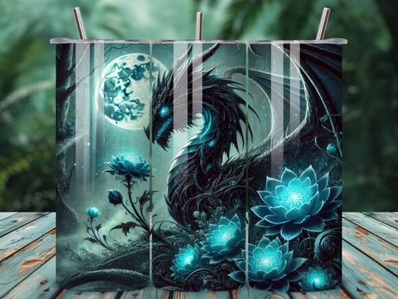 Download Powerful Dragon Imagery Tumbler Wraps - Imagery Collection